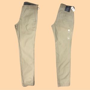 GAP skinny - low rise (NEW) khaki pants